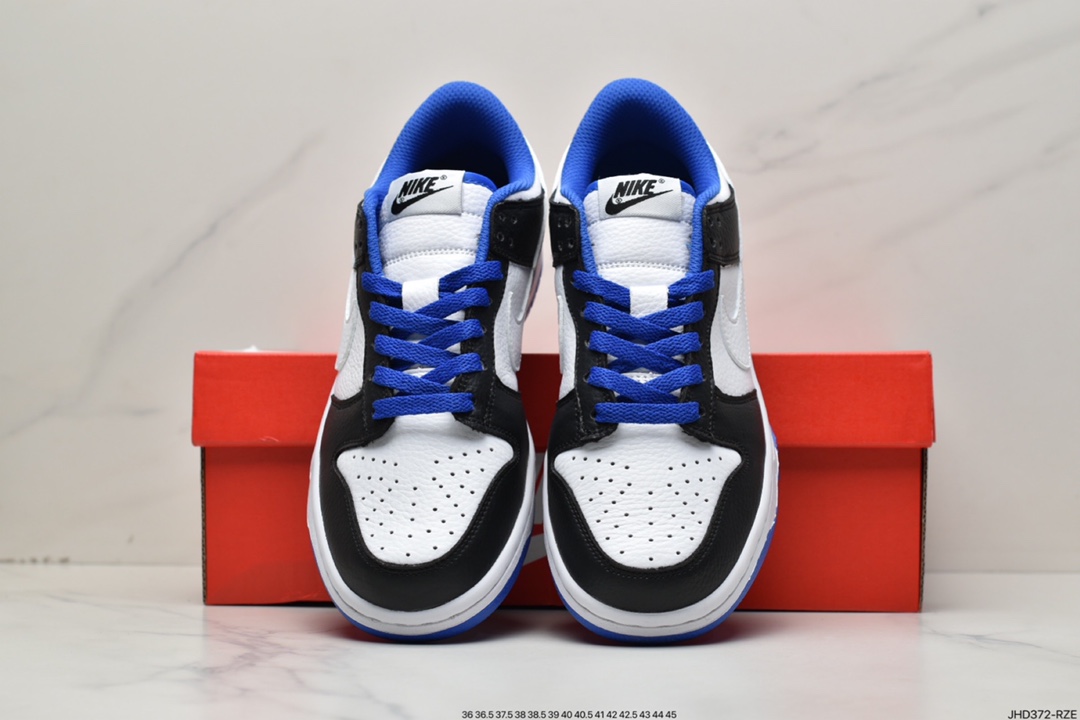 190 Nike SB Dunk Low”White/Black/Royal”扣篮系列低帮休闲运动滑板板鞋FD9064-110