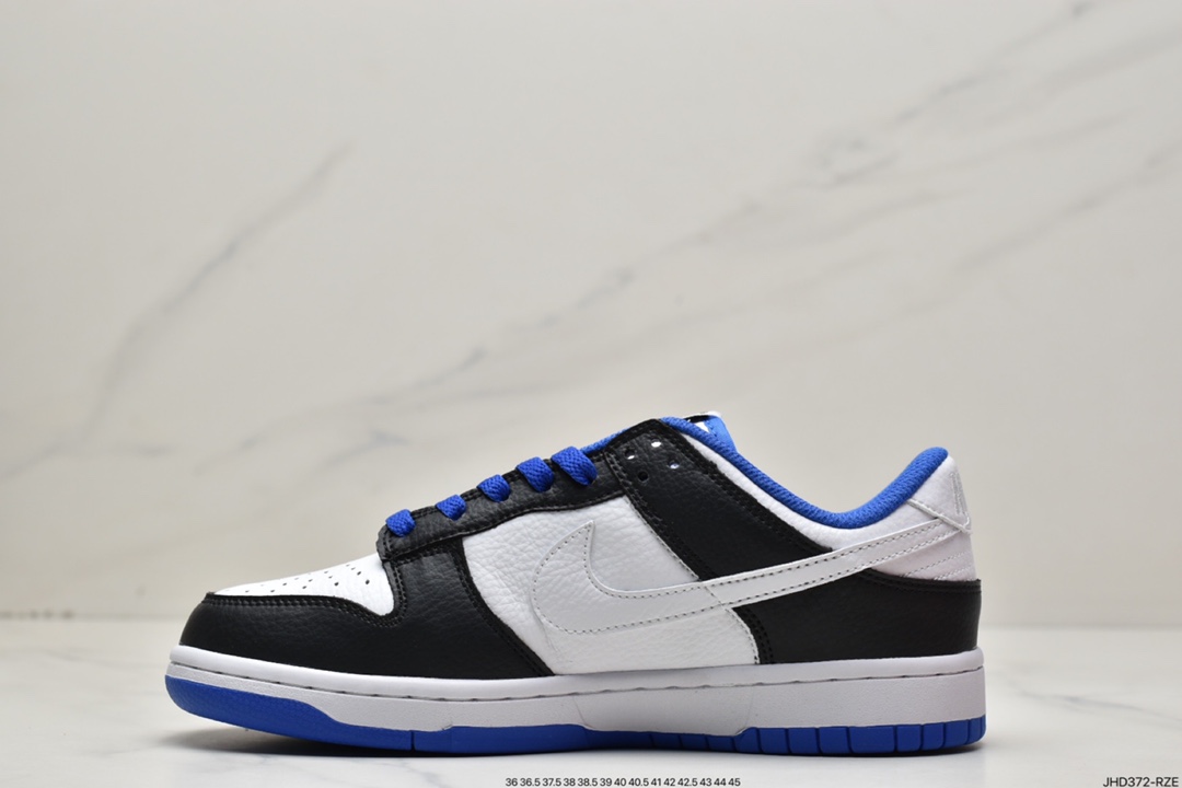 190 Nike SB Dunk Low”White/Black/Royal”扣篮系列低帮休闲运动滑板板鞋FD9064-110