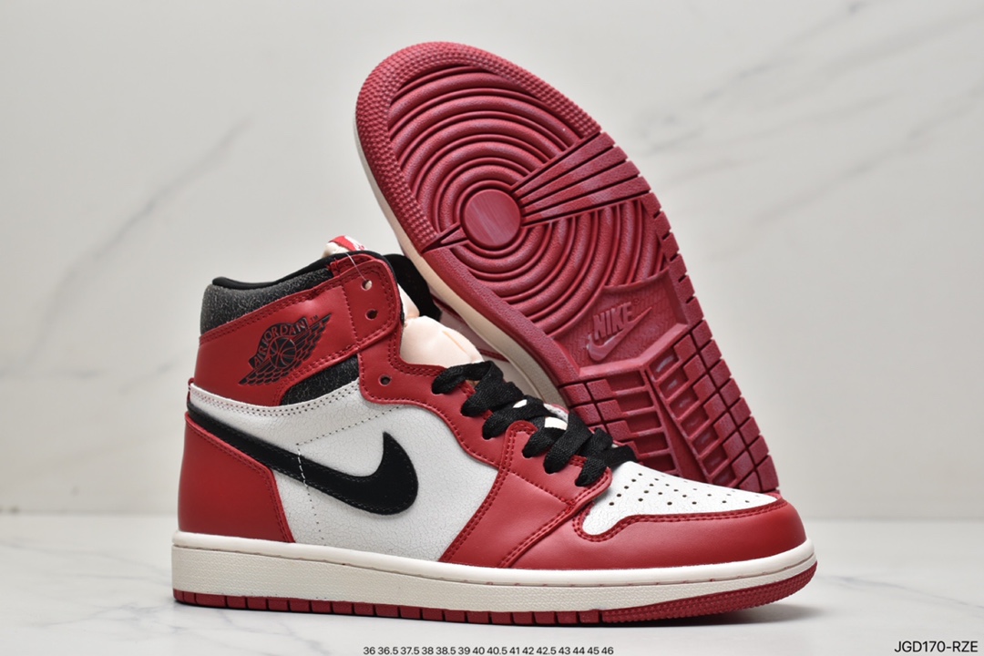 180 Air Jordan aj1 乔丹1代 乔1倒钩 Air Jordan 1 High OG TS SP CD4487-100