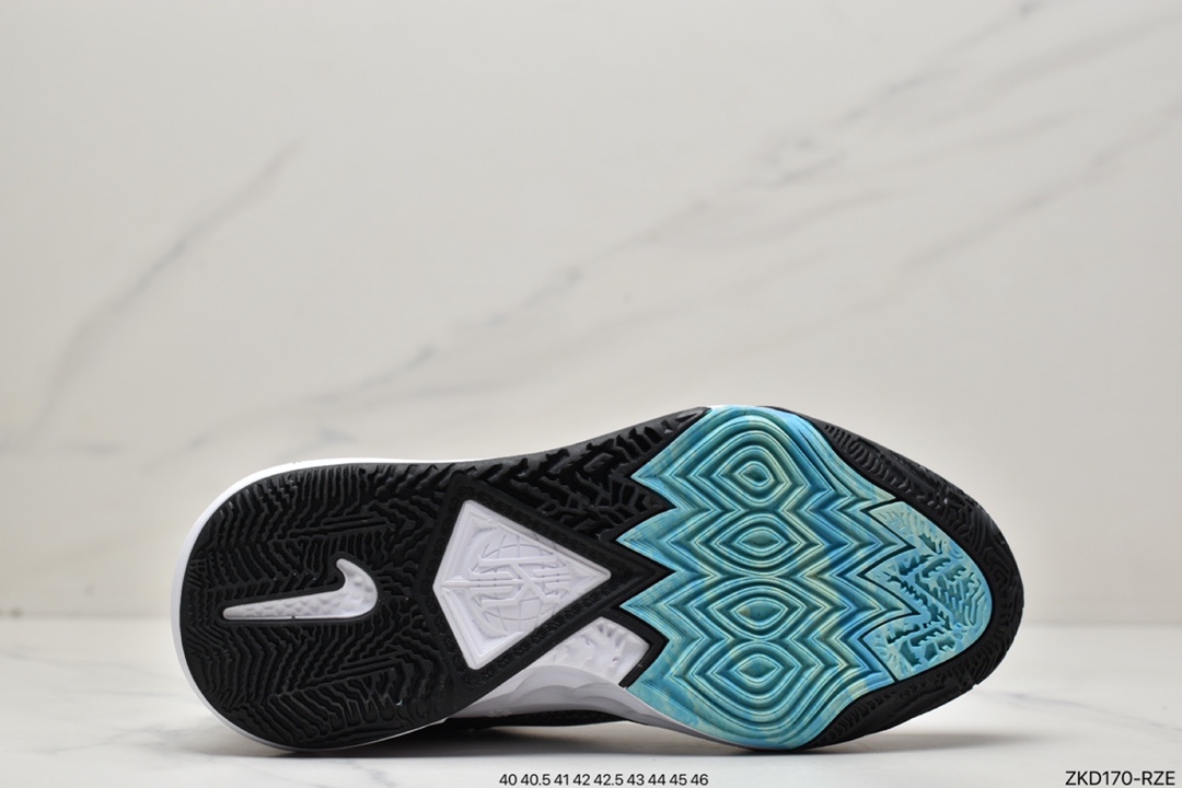 270 Nike Kyrie 9 欧文9实战篮球鞋前掌标注AirZoomStrobel DJ6017-001