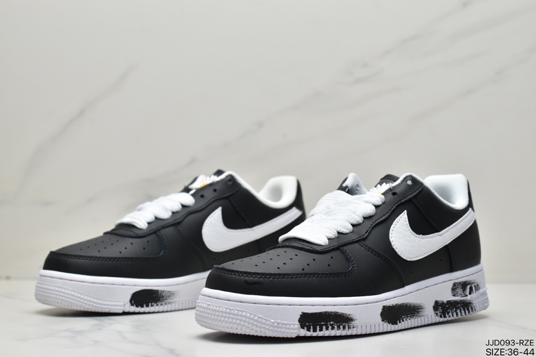 130 G-Dragon权志龙个人品牌PEACEMINUSONE x Nike Air Force 1”Para-noise”空军低帮AQ3692-001