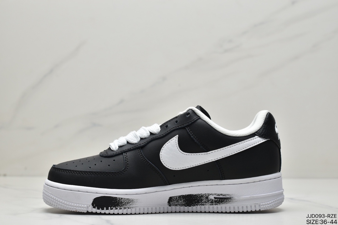 130 G-Dragon权志龙个人品牌PEACEMINUSONE x Nike Air Force 1”Para-noise”空军低帮AQ3692-001