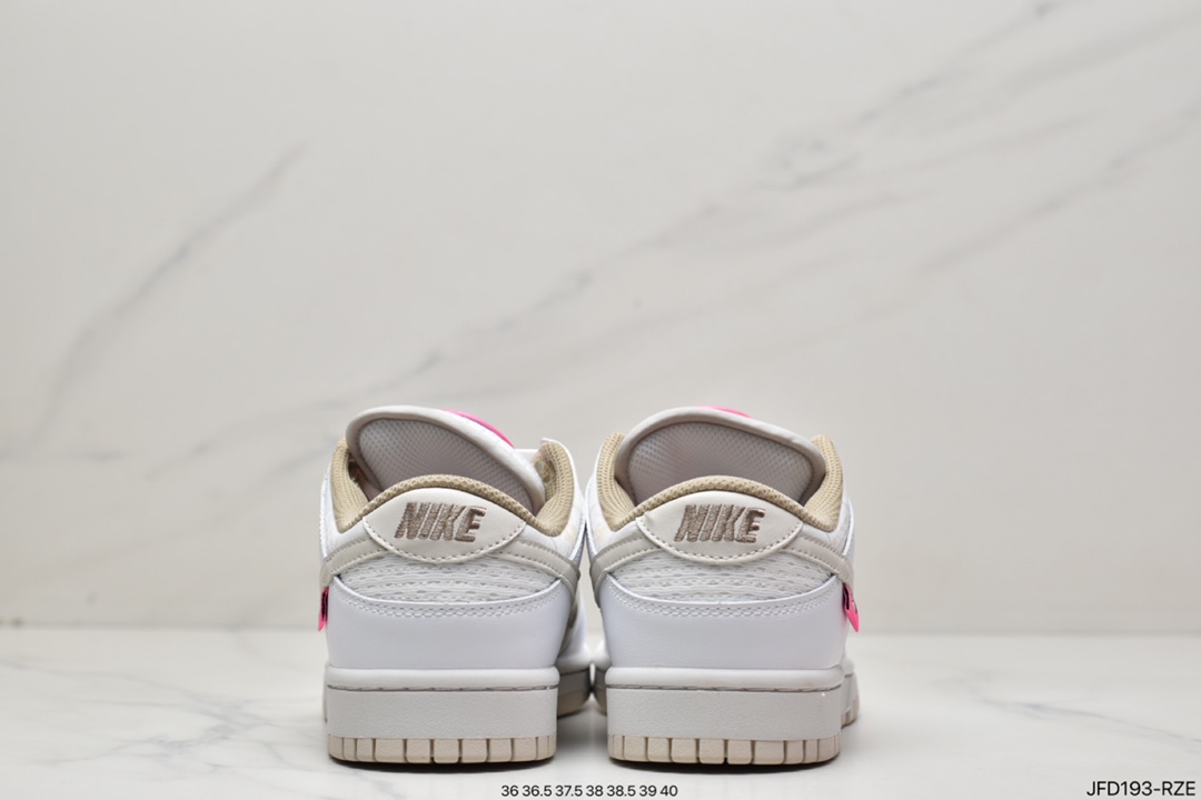 170 Nike Dunk Low 白粉 粉色鞋扣 DX6060-121