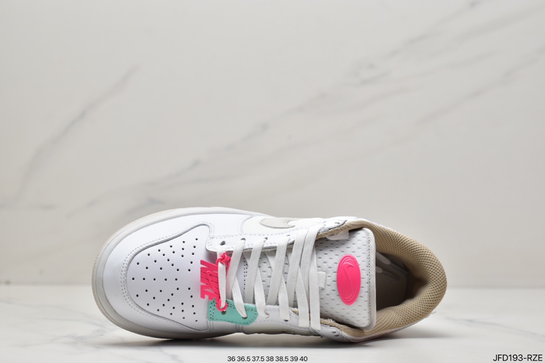 170 Nike Dunk Low 白粉 粉色鞋扣 DX6060-121