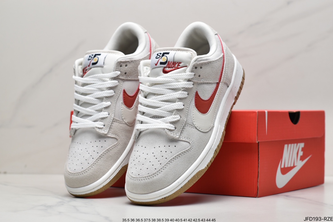 170 Nike SB Dunk Low SE ”85” 灰白红双钩 DO9457-100