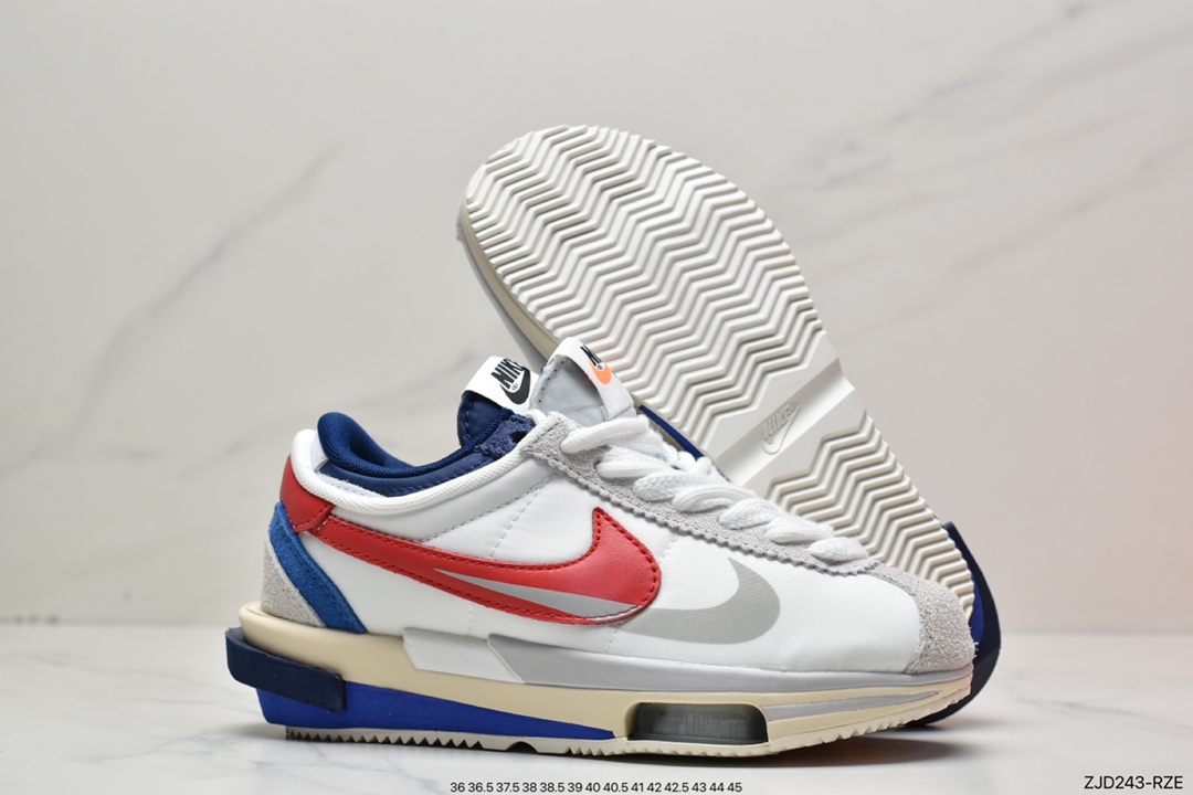 240 Sacai x Air Zoom Cortez SP 4.0”Grey White”B.4.0系列改良DQ0581-001