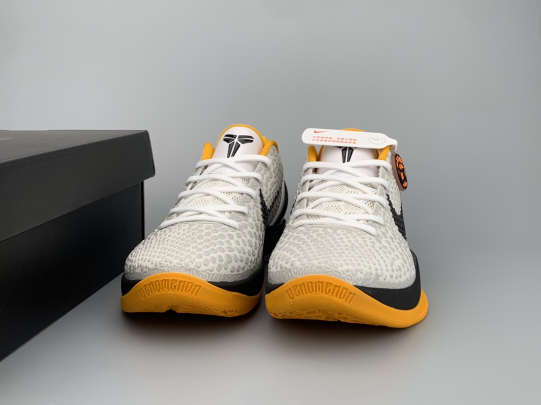 Kobe6白黄鞋码40-46总裁CK