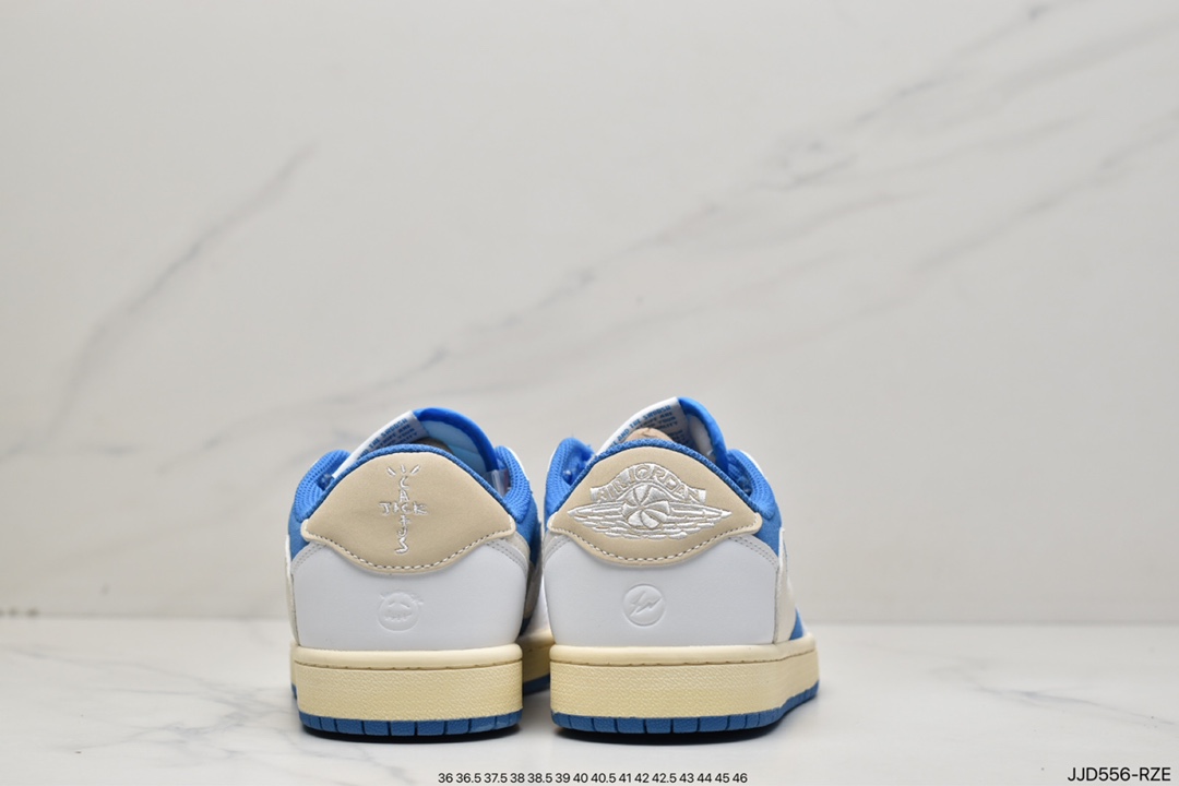 130 乔丹Air Jordan 1 Low 白蓝倒钩 CQ4277-212