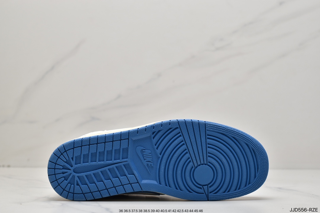 130 乔丹Air Jordan 1 Low 白蓝倒钩 CQ4277-212