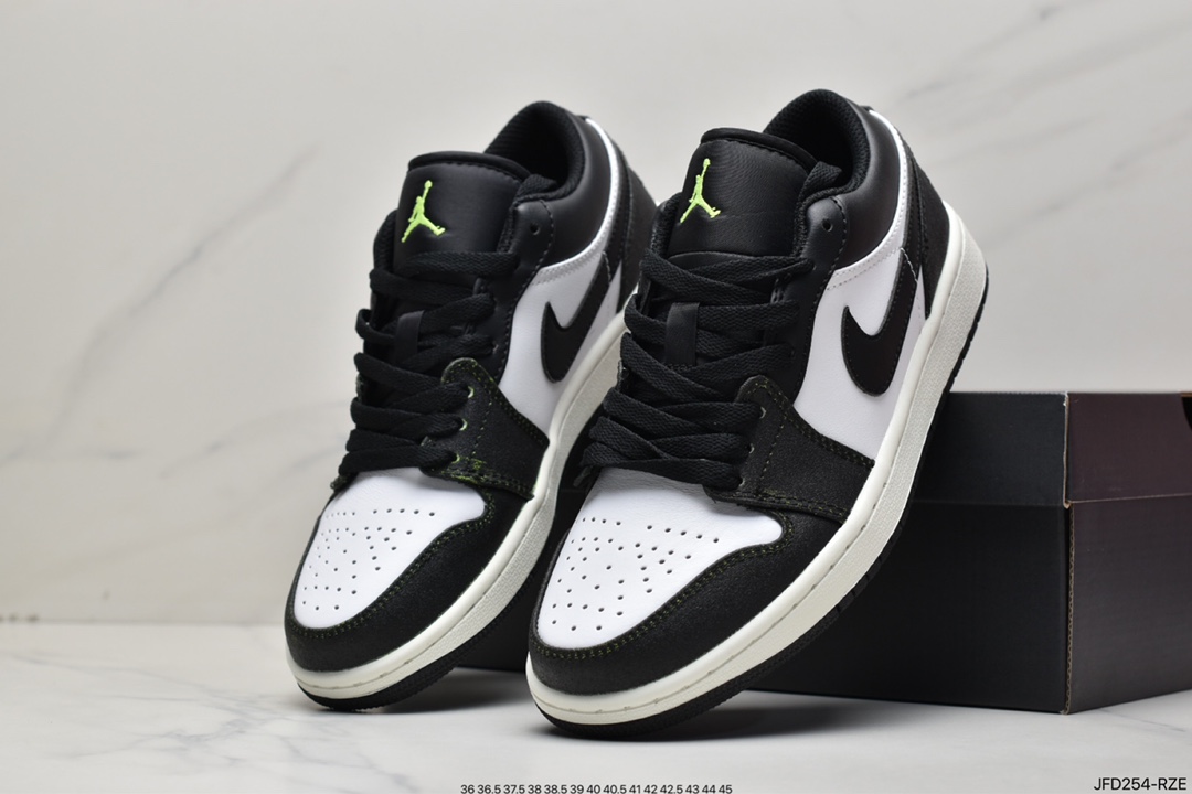 170 Air Jordan 1 Low SE ”Wear- Away” 低帮 白绿爆裂纹 DN3705-003
