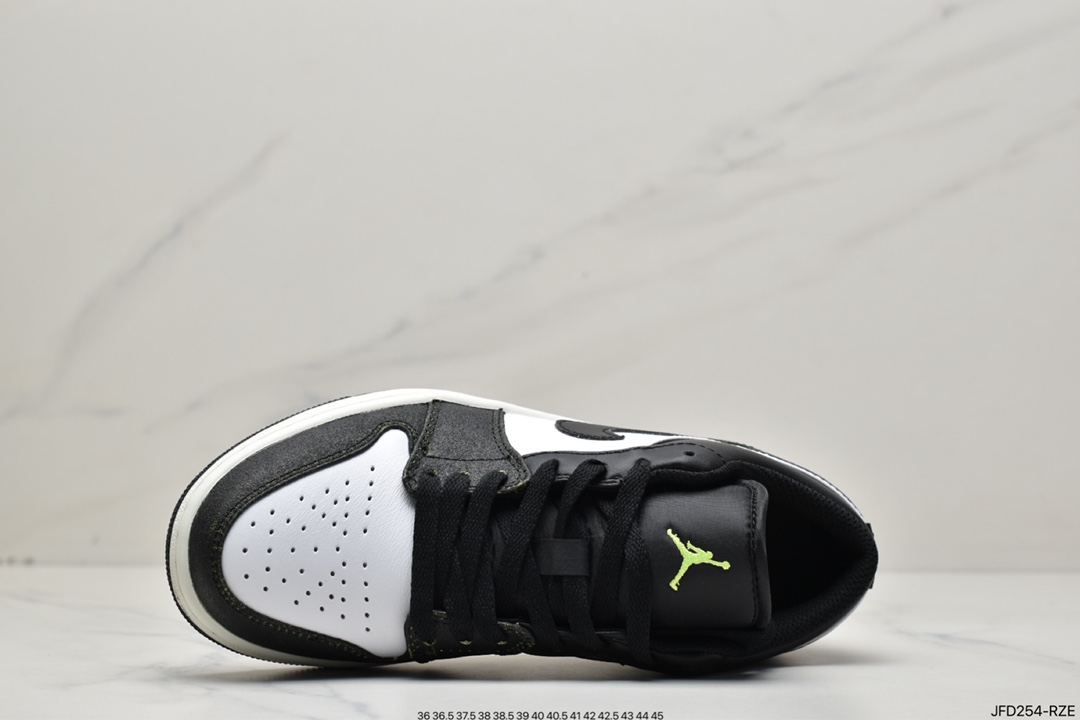 170 Air Jordan 1 Low SE ”Wear- Away” 低帮 白绿爆裂纹 DN3705-003