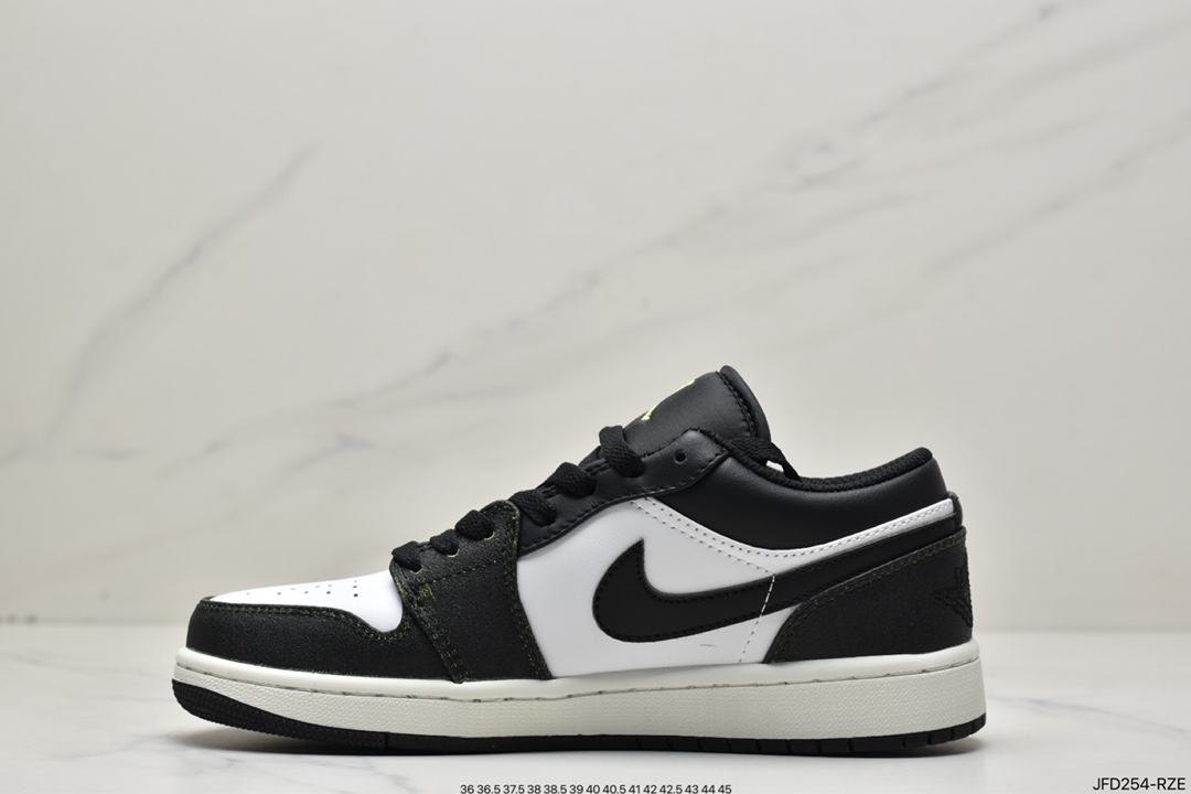 170 Air Jordan 1 Low SE ”Wear- Away” 低帮 白绿爆裂纹 DN3705-003