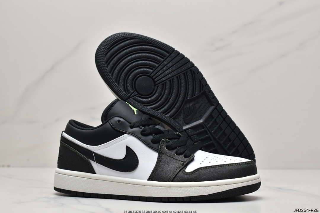 170 Air Jordan 1 Low SE ”Wear- Away” 低帮 白绿爆裂纹 DN3705-003
