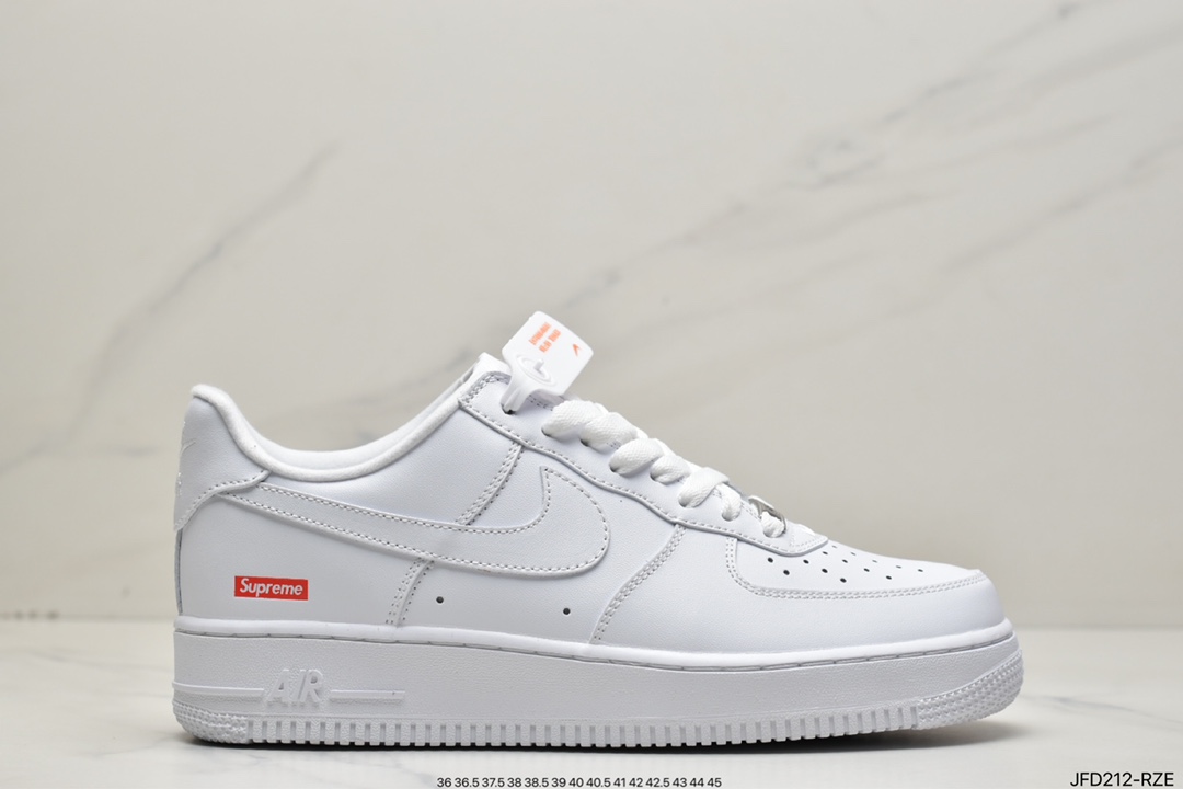 170 Supreme x Nike Air Force 1 LOW 空军一号/低帮联名款CU9225-100