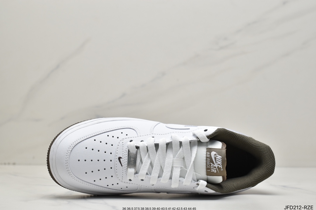 170 耐克Nike Air Force 1 Low '07”White/Green Paisley”空军一号DR9867-100