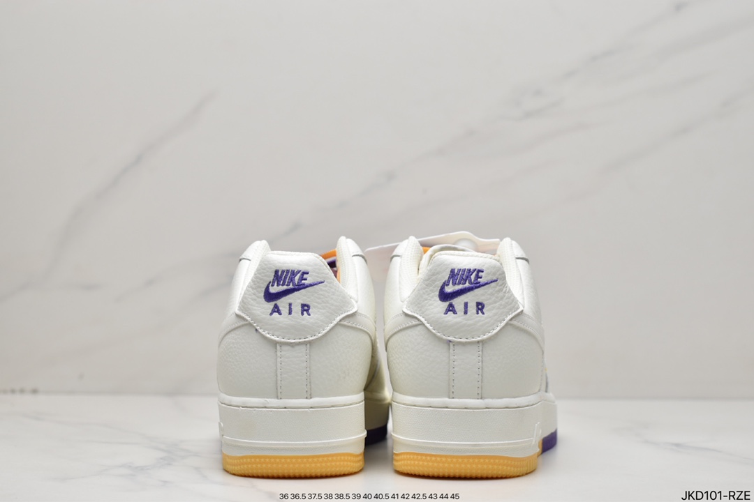160 Nike Air Force 1 Low 07 “紫金湖人”洛杉矶城市限定低帮空军一号休闲板鞋CT1989-106