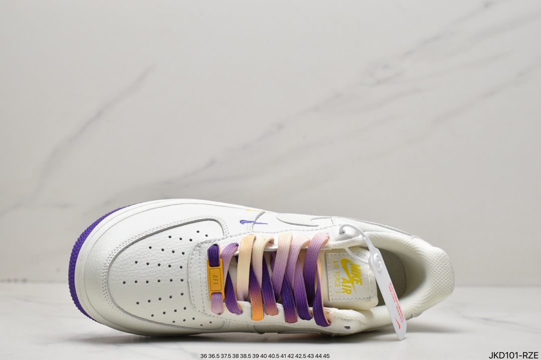 160 Nike Air Force 1 Low 07 “紫金湖人”洛杉矶城市限定低帮空军一号休闲板鞋CT1989-106