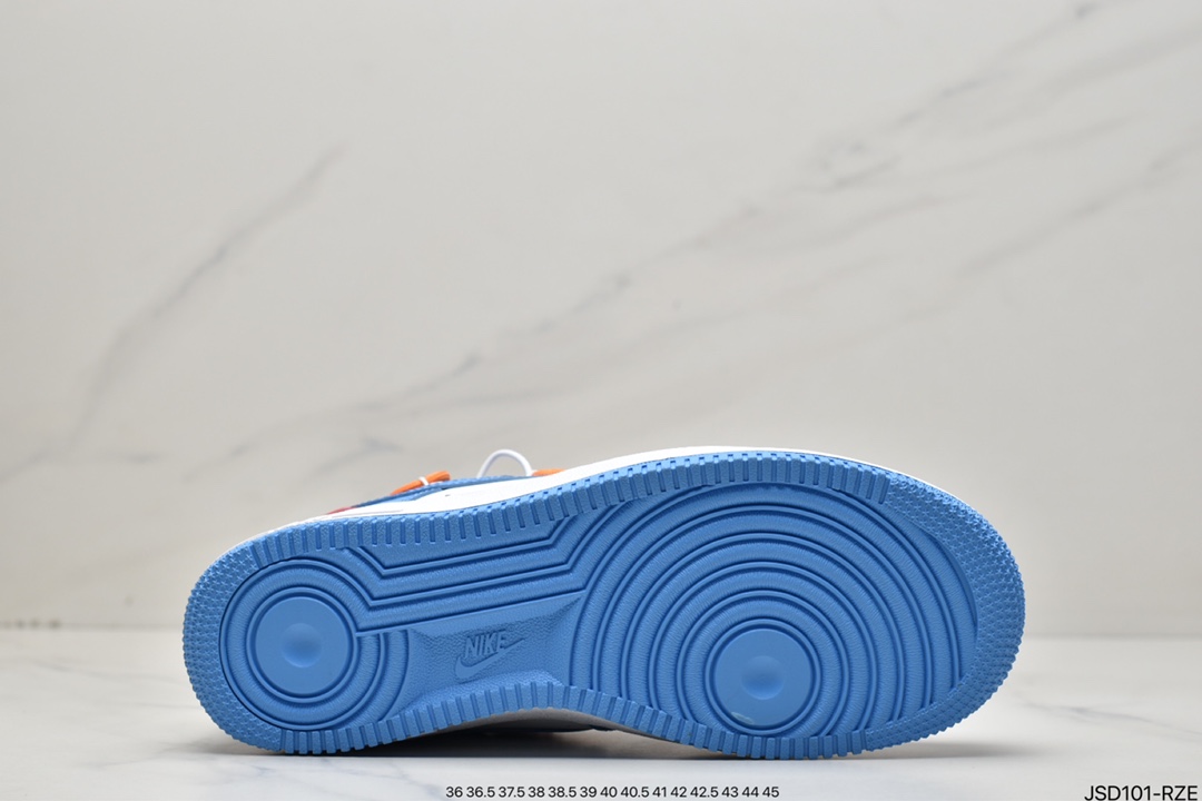 200 KBXYH 耐克/Nike Air Force 1 ’07 白蓝绑带 CV1724-101