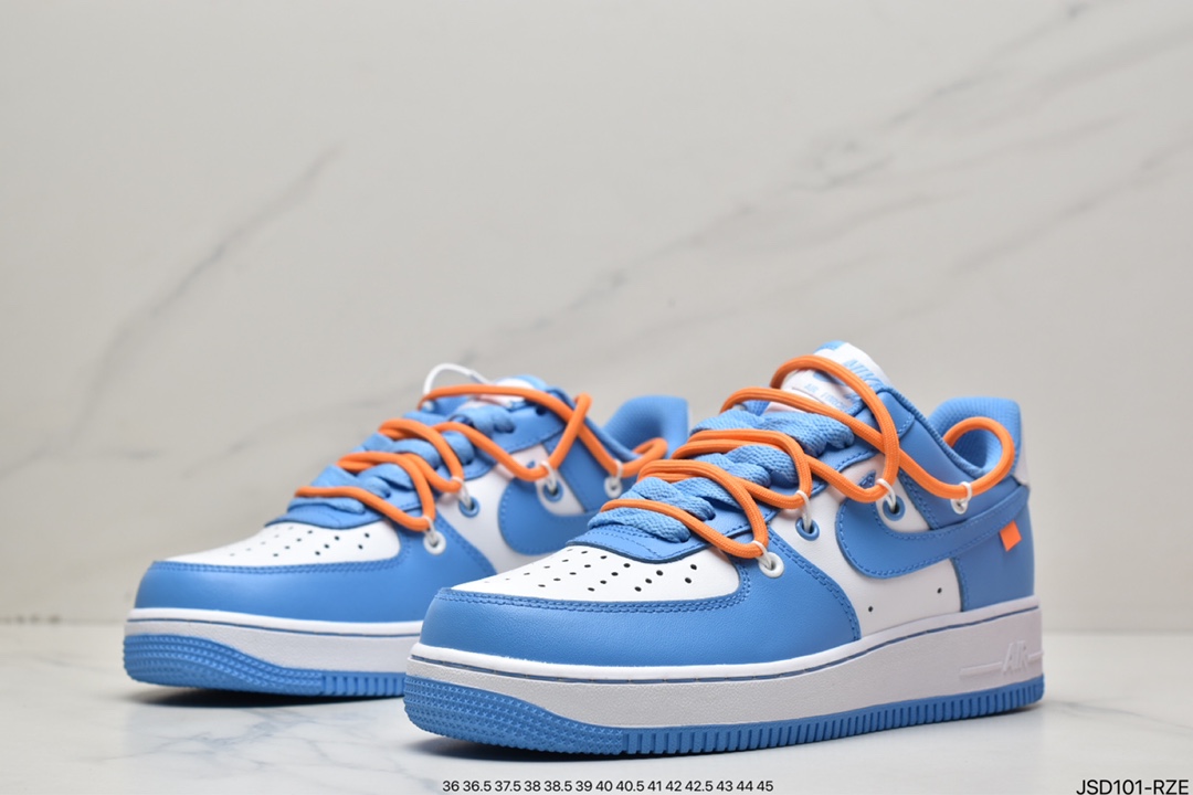 200 KBXYH 耐克/Nike Air Force 1 ’07 白蓝绑带 CV1724-101