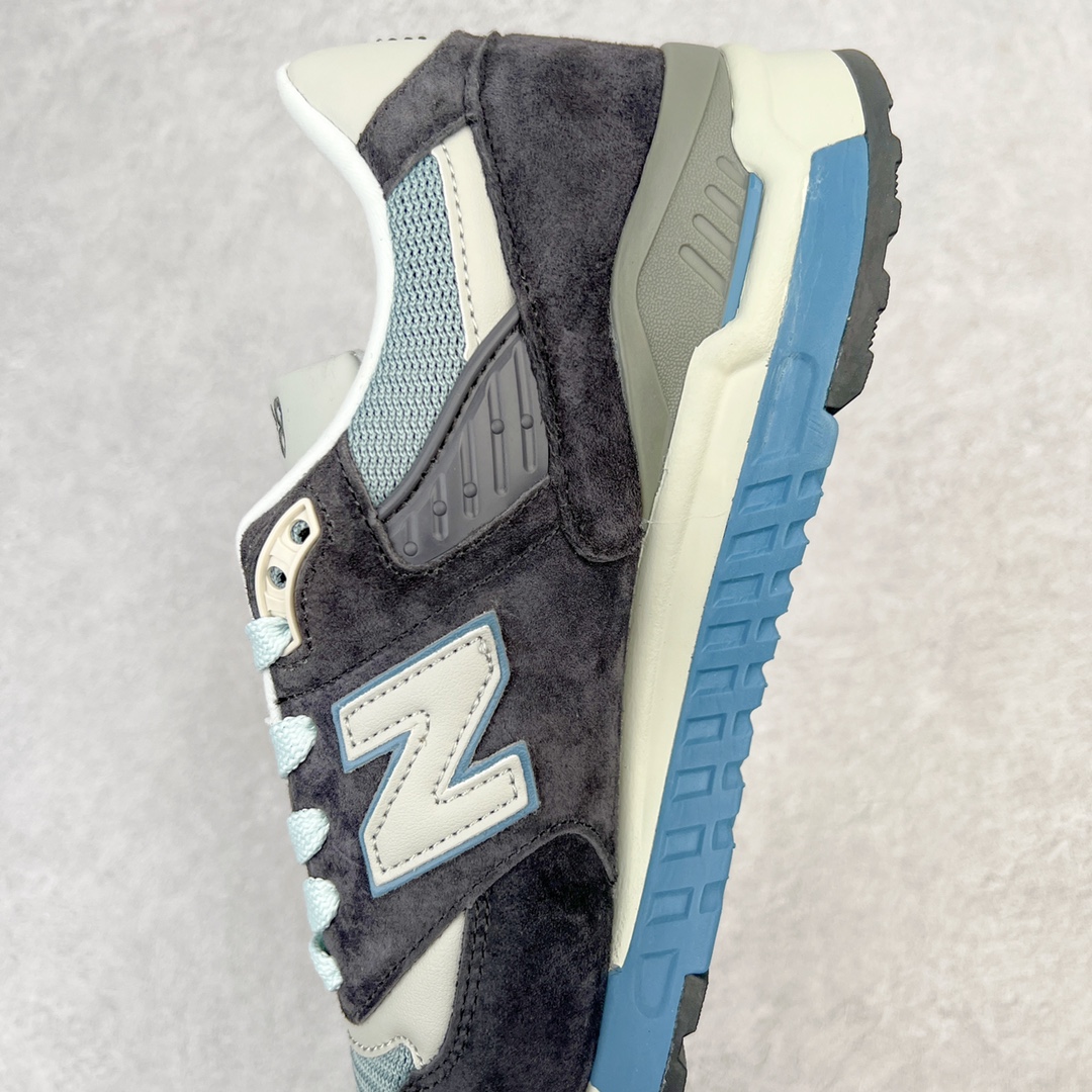 图片[7]-＃K版纯原 New Balance M998 Made in USA NB新百伦高端美产血统系列经典复古休闲运动慢跑鞋 NB998 诞生于 1993 年，作为第一双使用 ABZORB 缓冲材料的鞋款，一经发售就受到大量消费者的热烈追捧，如今已经成为了历久不衰的经典代表鞋款之一。原楦原数据开发版型 以优质面料制成鞋面结构。鞋面采用经典网眼布材质，辅以绒面革覆盖，带来更加清爽舒适的穿着体验。鞋舌上标记的 \\\”998\\\” 字样增强鞋款辨识度的同时，为鞋款注入更多动人细节。鞋款采用 ABZORB 缓冲材料的中底，通过缓冲和压缩阻力相结合来吸收冲击，稳定性高，不易打滑，助你畅享舒适有型的运动体验。采用猪巴革组合网织鞋面材质 后跟嵌入TPU装饰条稳固 升级原装5层独立私模 尺码：36 36.5 37 38 39.5 40 40.5 41.5 42 42.5 43 44 44.5 45-选品中心