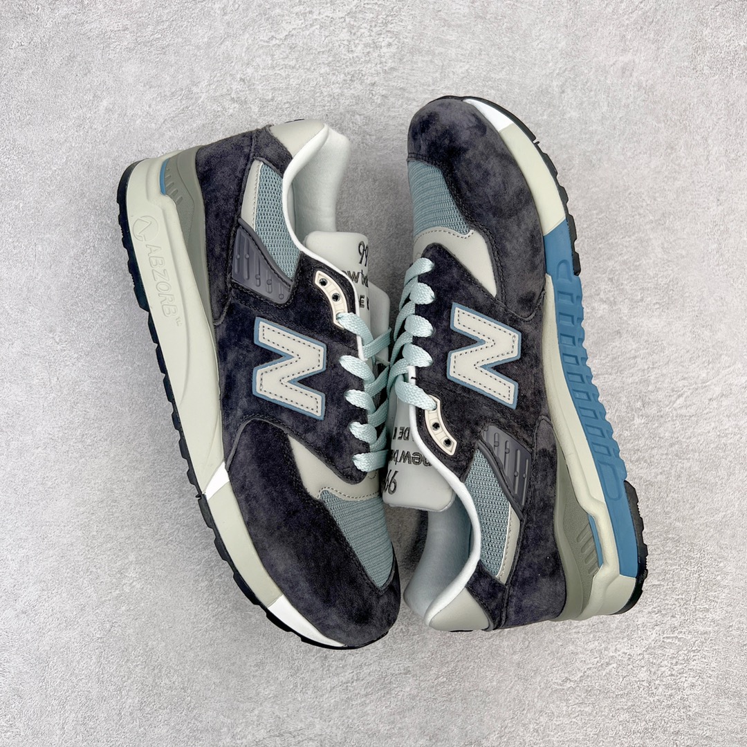 图片[3]-＃K版纯原 New Balance M998 Made in USA NB新百伦高端美产血统系列经典复古休闲运动慢跑鞋 NB998 诞生于 1993 年，作为第一双使用 ABZORB 缓冲材料的鞋款，一经发售就受到大量消费者的热烈追捧，如今已经成为了历久不衰的经典代表鞋款之一。原楦原数据开发版型 以优质面料制成鞋面结构。鞋面采用经典网眼布材质，辅以绒面革覆盖，带来更加清爽舒适的穿着体验。鞋舌上标记的 \\\”998\\\” 字样增强鞋款辨识度的同时，为鞋款注入更多动人细节。鞋款采用 ABZORB 缓冲材料的中底，通过缓冲和压缩阻力相结合来吸收冲击，稳定性高，不易打滑，助你畅享舒适有型的运动体验。采用猪巴革组合网织鞋面材质 后跟嵌入TPU装饰条稳固 升级原装5层独立私模 尺码：36 36.5 37 38 39.5 40 40.5 41.5 42 42.5 43 44 44.5 45-选品中心