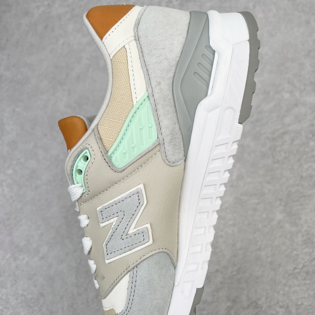 图片[7]-＃K版纯原 New Balance M998 Made in USA NB新百伦高端美产血统系列经典复古休闲运动慢跑鞋 NB998 诞生于 1993 年，作为第一双使用 ABZORB 缓冲材料的鞋款，一经发售就受到大量消费者的热烈追捧，如今已经成为了历久不衰的经典代表鞋款之一。原楦原数据开发版型 以优质面料制成鞋面结构。鞋面采用经典网眼布材质，辅以绒面革覆盖，带来更加清爽舒适的穿着体验。鞋舌上标记的 \\\”998\\\” 字样增强鞋款辨识度的同时，为鞋款注入更多动人细节。鞋款采用 ABZORB 缓冲材料的中底，通过缓冲和压缩阻力相结合来吸收冲击，稳定性高，不易打滑，助你畅享舒适有型的运动体验。采用猪巴革组合网织鞋面材质 后跟嵌入TPU装饰条稳固 升级原装5层独立私模 尺码：36 36.5 37 38 39.5 40 40.5 41.5 42 42.5 43 44 44.5 45-选品中心