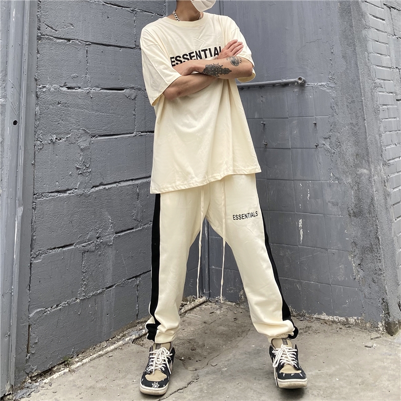 FEAR OF GOD GOD 2022早春新款 fog 复线ESSENTIALS印花高街1拼接经典