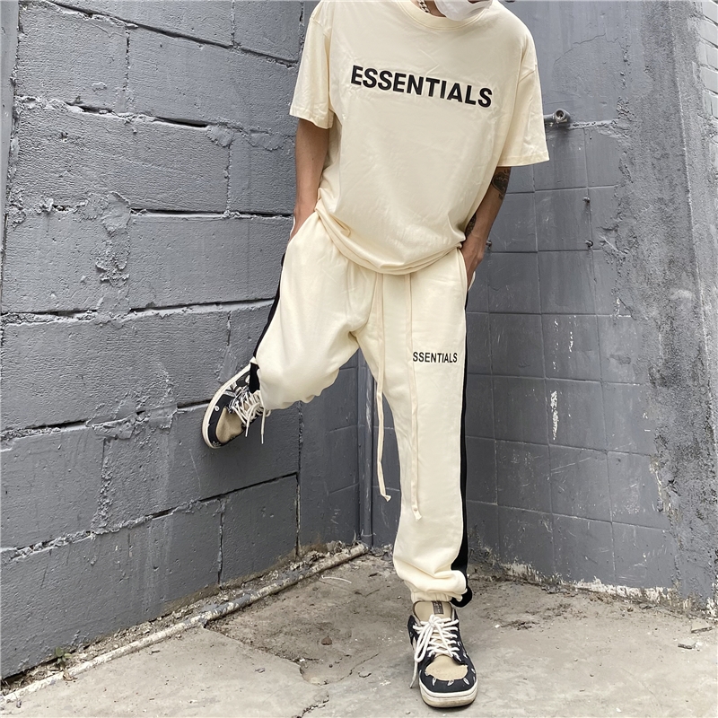 FEAR OF GOD GOD 2022早春新款 fog 复线ESSENTIALS印花高街1拼接经典