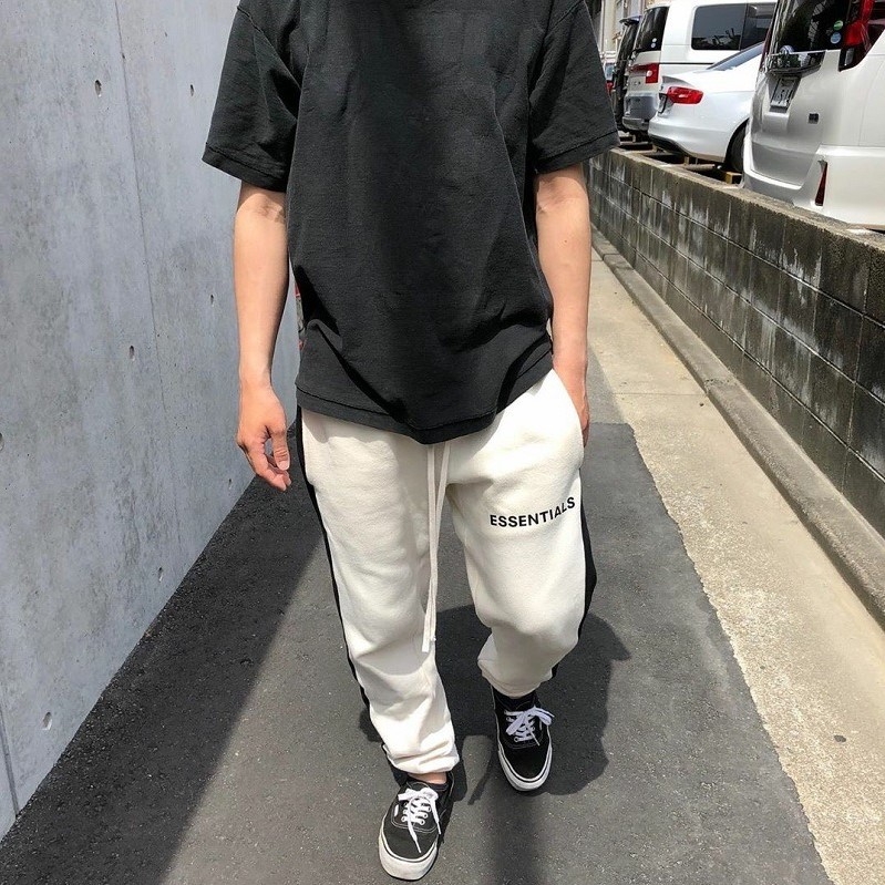 FEAR OF GOD GOD 2022早春新款 fog 复线ESSENTIALS印花高街1拼接经典