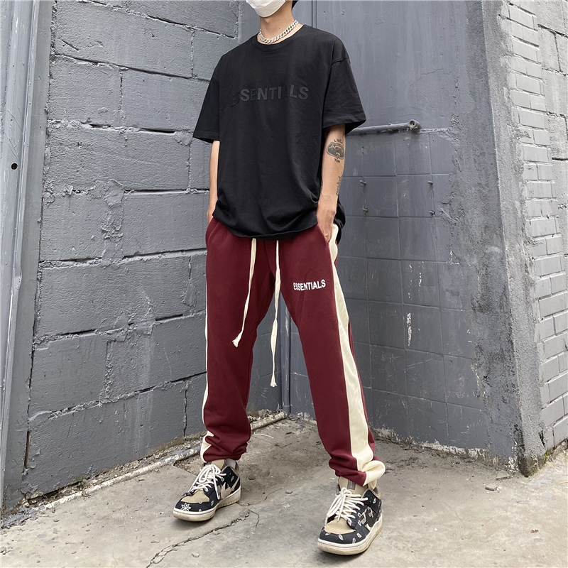 FEAR OF GOD GOD 2022早春新款 fog 复线ESSENTIALS印花高街1拼接经典