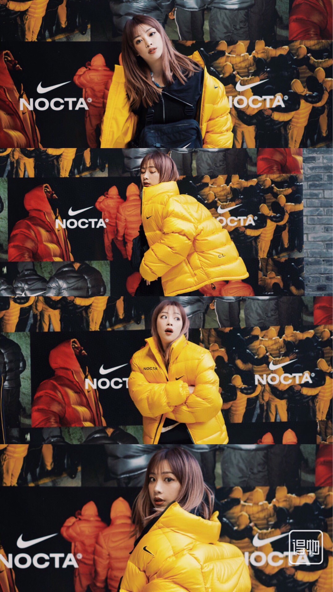 版本🐮货 （此款售后到年后）💰440
，Nike x Drake Nocta 系列联名立领公鸭羽绒服，王一博同款，【⚠️防盗扣拆出不退不换】
充绒达480克 ，定制YKK拉链，拉链带锁扣，
所有细节全部到位！从拉链到印花，到后领标、主标、树胶logo！完全一比一订制！
颜色：黑色 黄色
尺码：  S    M    L   XL
衣长： 63  65  67  69
胸围：116 119 122 126
肩宽：47.5 49  50  51
袖长： 66  68  69  7
黄色资讯图