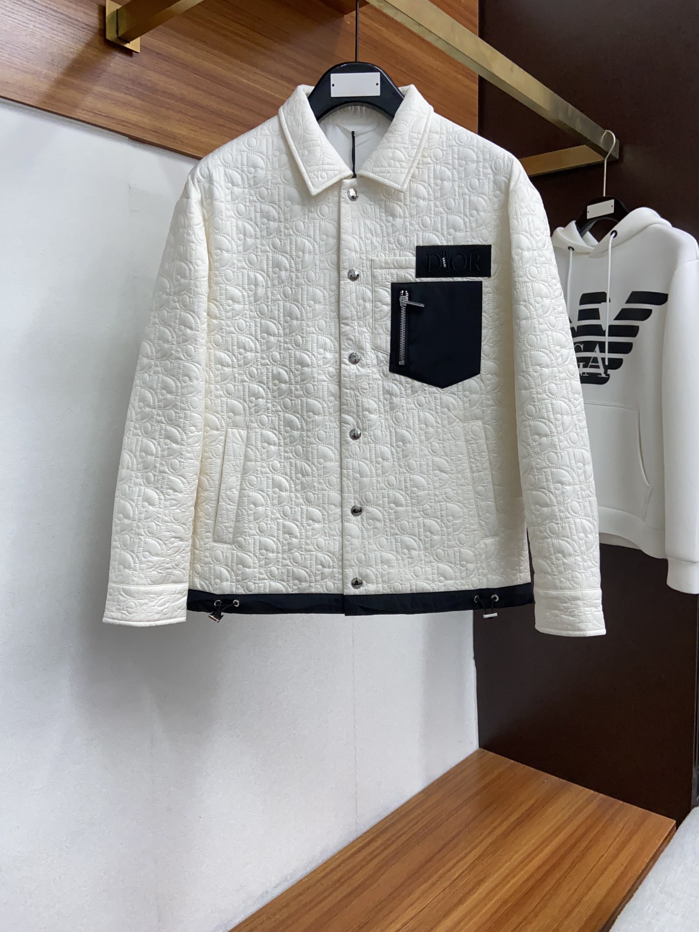 Dior Clothing Coats & Jackets Embroidery Cotton