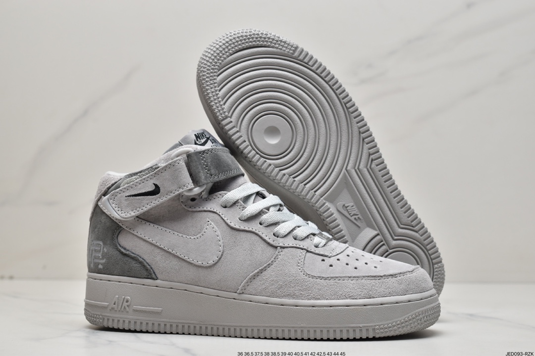 150 耐克 Nike Air Force1 Mid x Reigning Champ 空军卫冕冠军联名款 807618-200