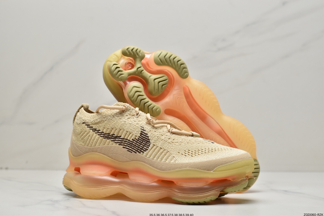 290 【纯原版本NIKE Air Max Scorpion “Wheat”潮流休闲大气垫跑步鞋 小麦色 DJ4702-200