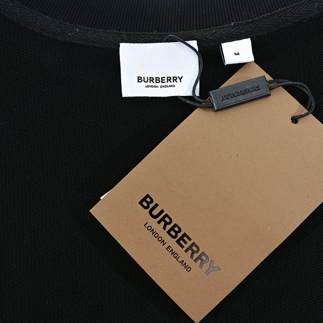 BURBERRY/巴宝莉经典小怪兽圆领卫衣 采用380g原版厚重面料