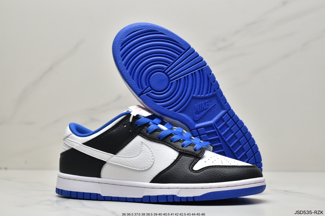 200 Nike SB Dunk Low”White/Black/Royal”扣篮系列低帮休闲运动滑板板鞋FD9064-110