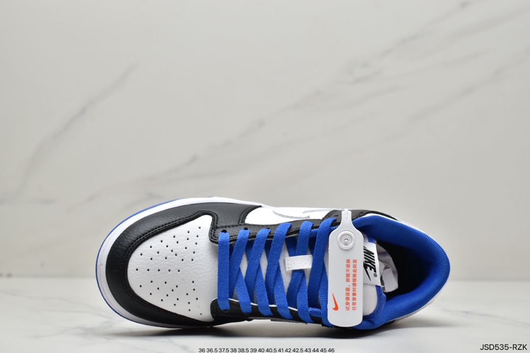 200 Nike SB Dunk Low”White/Black/Royal”扣篮系列低帮休闲运动滑板板鞋FD9064-110