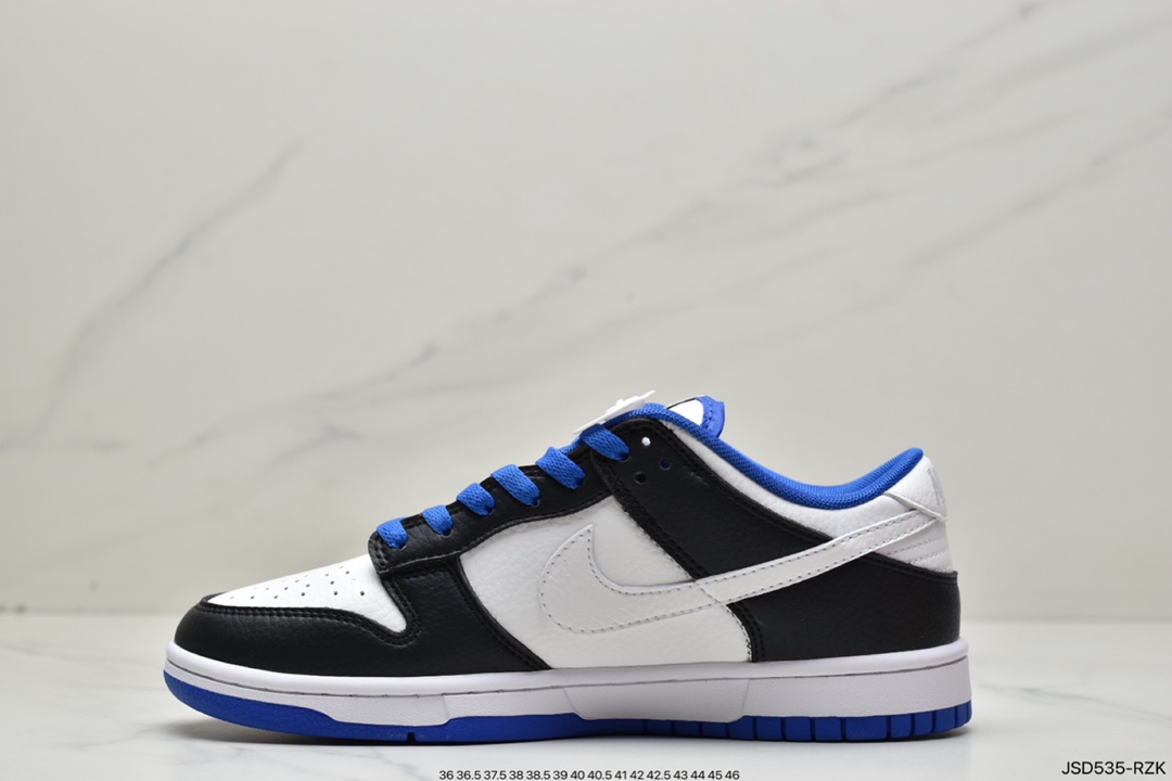 200 Nike SB Dunk Low”White/Black/Royal”扣篮系列低帮休闲运动滑板板鞋FD9064-110