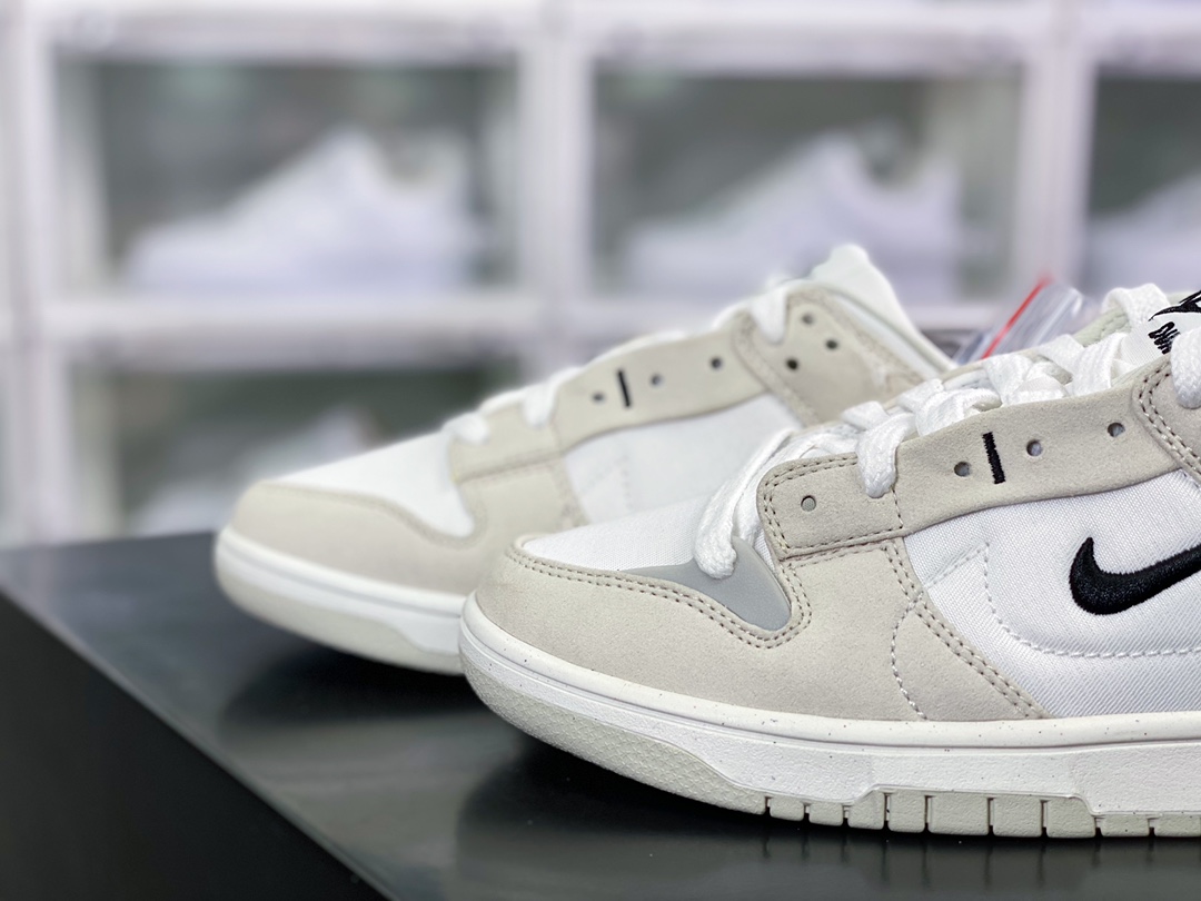 300 Wmns Dunk Low Disrupt 2"Pale Ivory"轻量扣篮DH4402-101