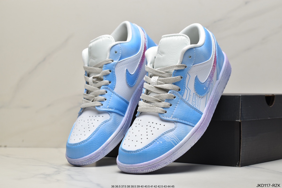 160 Air Jordan 1 Low AJ1乔1低帮休闲板鞋 553558-128