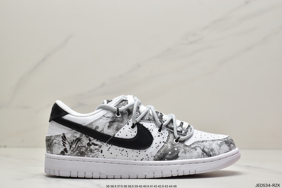 150 耐克/Nike SB Dunk Low Creamy/Tweed”解构绑带低帮休闲运动滑板板鞋CW1590-006