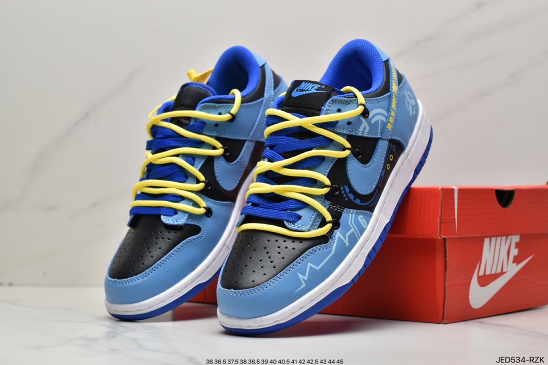 150 耐克/Nike SB Dunk Low Creamy/Tweed”解构绑带低帮休闲运动滑板板鞋CW1590-006