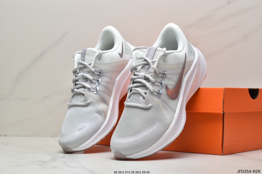 170 Nike Quest 4 极致4代网面透气休闲跑步鞋 DA1105-006