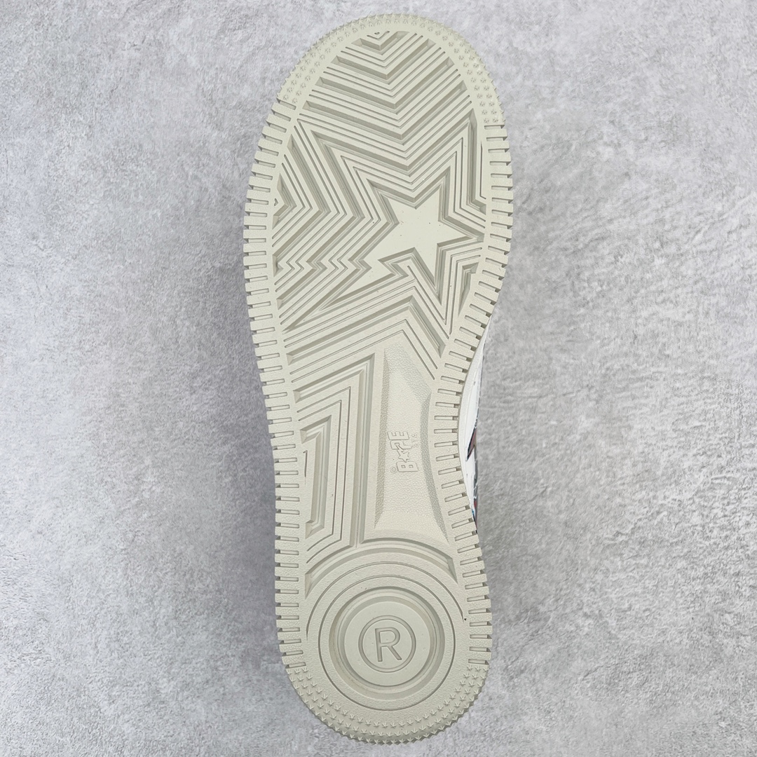 图片[9]-＃C版纯原 Bape Sta To Low 明星同款 猿人头经典漆皮低帮运动休闲板鞋 全套原纸板楦头开发 确保原汁原味 市场最完美低趴版型 一比一鞋头弧度高度鞋身弧度 外贸平台指定订单 匠心打造 开发时长超过半年 独家私模磨具冲刀加持 原厂特供皮料光泽色卡零偏差 内里均采用市场最好的超软原厂填充棉 原数据进口机台高频印压LOGO 最高QC检验标准 控制溢胶瑕疵 深浅定位均保持zp一致 中底嵌入Ortholite缓震材质 全套原包装 包含猿人logo 定制防尘袋 尺码：36 36.5 37 38 38.5 40 40.5 41 42 42.5 43 44 44.5 45 46-选品中心