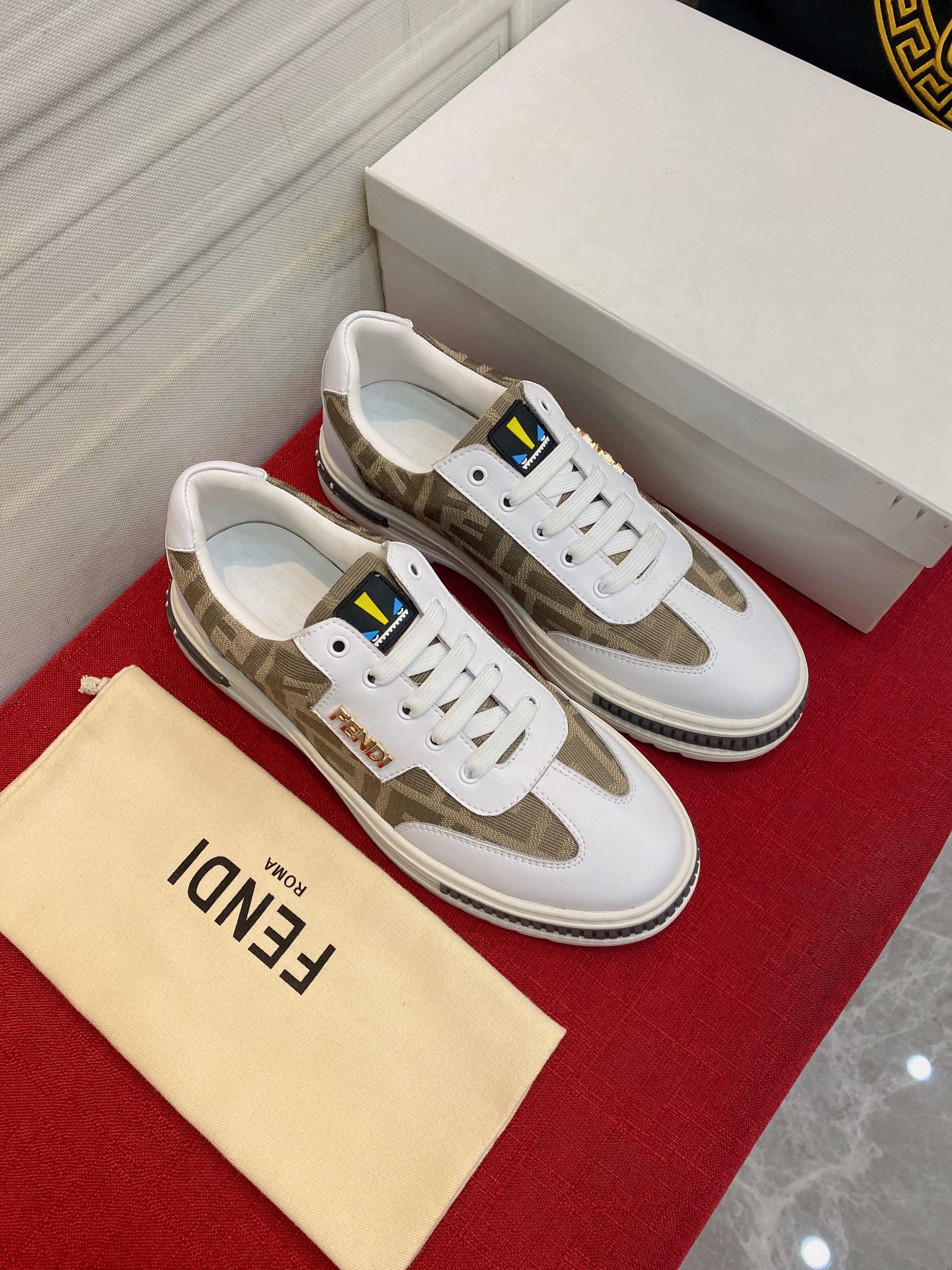 Where to Buy
 Fendi Casual Shoes Best Luxury Replica
 Men Cowhide Casual