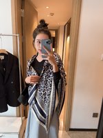 AAAA Customize
 Dior Scarf Leopard Print Cashmere