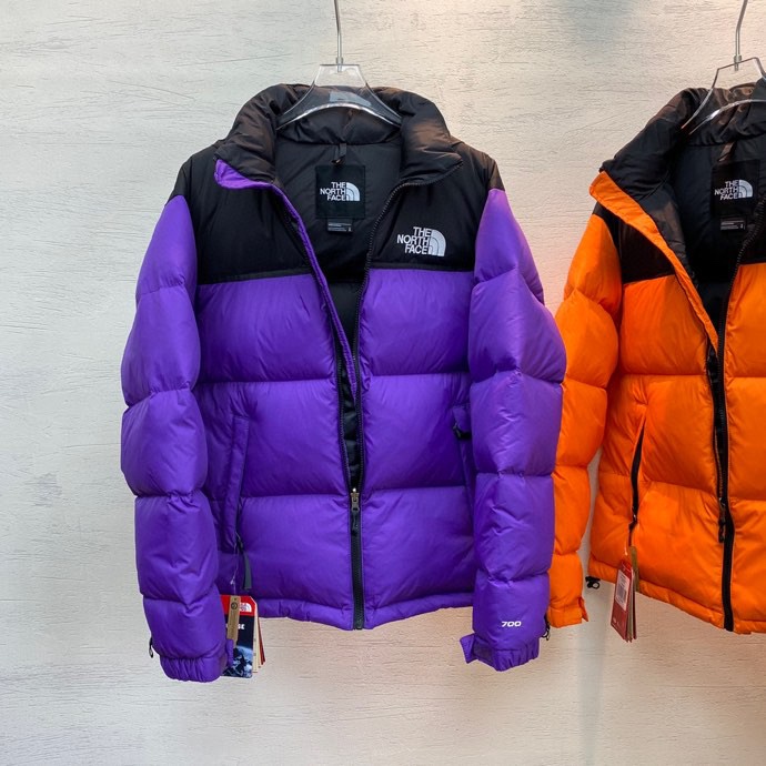 The North Face Clothing Down Jacket Embroidery Unisex Fall/Winter Collection