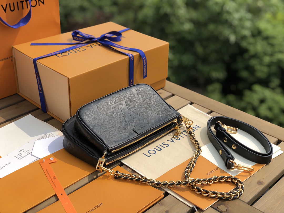 🌼 m80399尺寸25×14.5×4.5cm原厂渠道 Lv Multi 🌼Pochette Acces