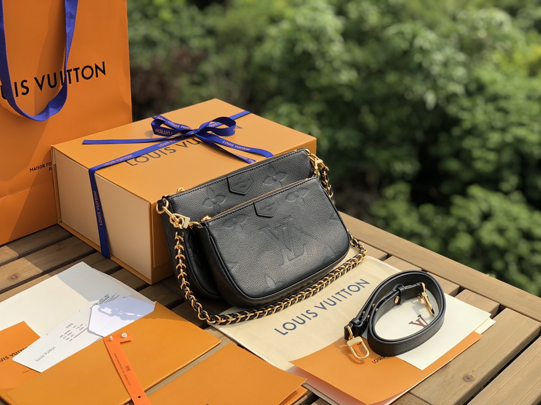 🌼 m80399尺寸25×14.5×4.5cm原厂渠道 Lv Multi 🌼Pochette Acces