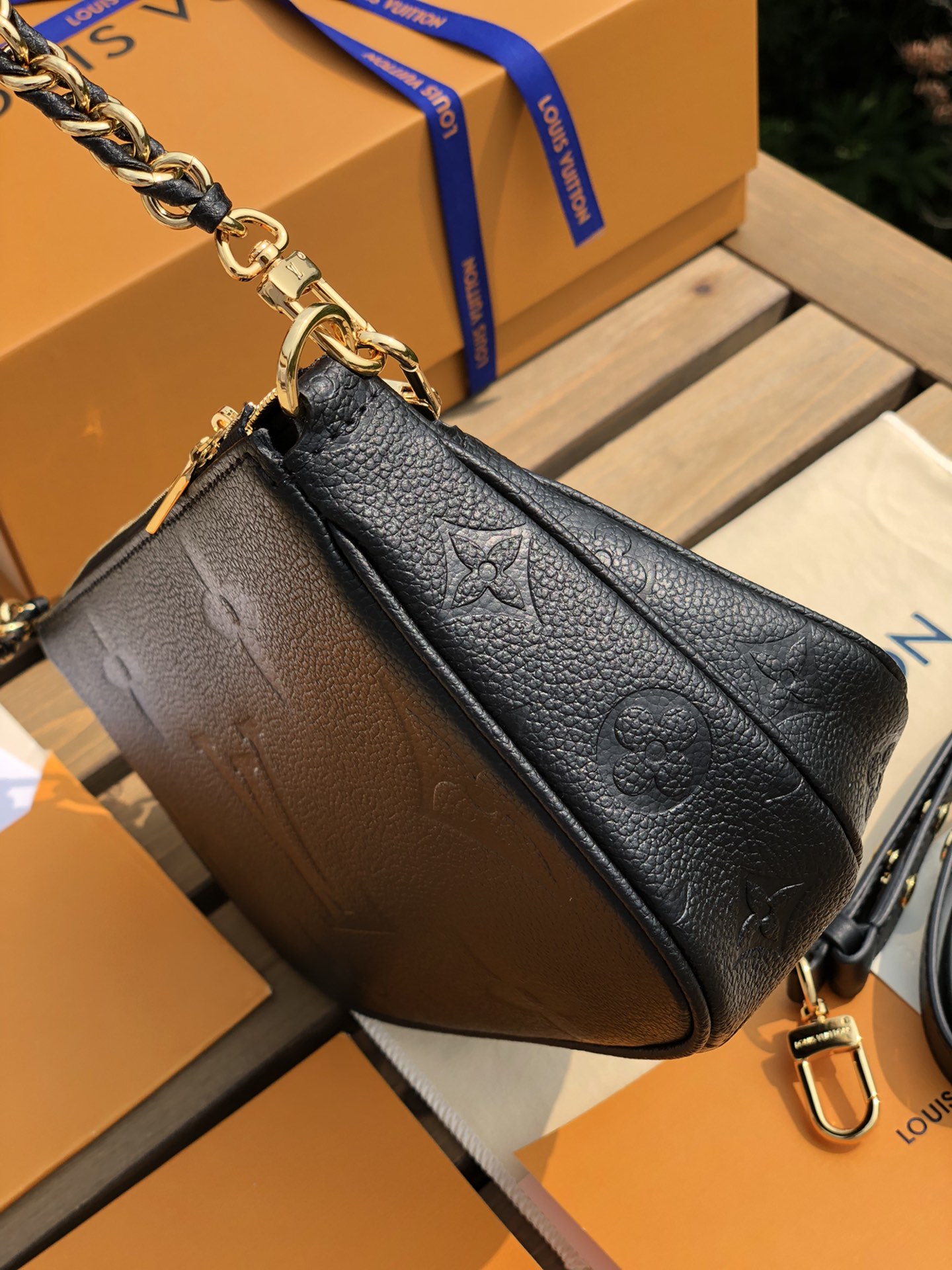 🌼 m80399尺寸25×14.5×4.5cm原厂渠道 Lv Multi 🌼Pochette Acces